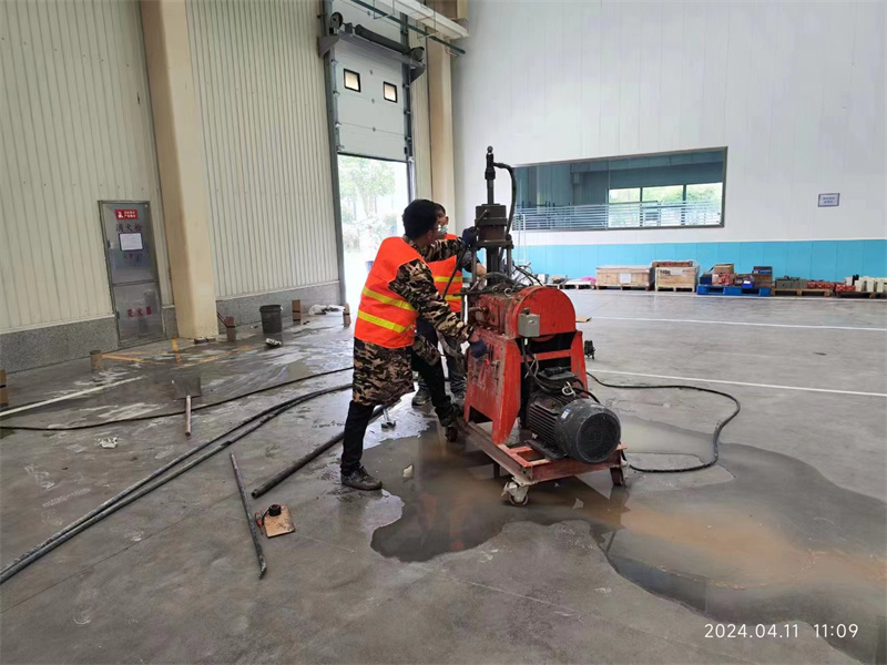 巴东厂房地面下沉塌陷注浆加固施工